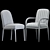 Elegant Parigi Chair: Stylish & Comfortable 3D model small image 5