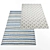 Modern Collection of Rugs 3D model small image 2