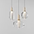 Glass Shade LED Pendant Collection 3D model small image 2