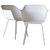 CB2 Shape Black Molded Chair: Sleek & Stylish Seating 3D model small image 3