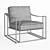 Elegant Bernhardt Dekker Chair 3D model small image 5