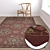 Luxury Carpet Set | High-Quality Textures 3D model small image 5