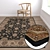High-Quality Carpets Set 1120 3D model small image 5