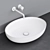 Title: VALLONE MONO Sink: Sleek and Sophisticated 3D model small image 2