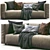 Modern Match Sofa by Prostoria 3D model small image 3