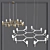 Modern NEMO Crown Plana Pendant Lamps 3D model small image 2