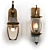 Classic Dual Wall Lights 3D model small image 3