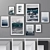 4-in-1 Photo Frames Set 3D model small image 1