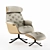 Flexlux Ease Volden Chair: Ergonomic Comfort at Its Finest 3D model small image 1