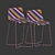 Sleek Upholstered Stools for Bars & Counters 3D model small image 5