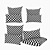 Marled Stripe Handwoven Pillows: Restoration Hardware Collection 3D model small image 2