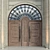 Luxury Stone Facade and Wood Door 3D model small image 4