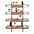 Apelle Leather Bookshelf Set 3D model small image 4