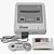 Vintage Super Nintendo Console 3D model small image 1