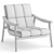 Minotti Fynn Lounge Chair- Sleek and Comfortable 3D model small image 5