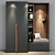 Elegant Storage Solution: Furniture Cabinet 0186 3D model small image 1