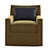 Modern Arudin Lounge Chair 3D model small image 2