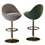 Modern Venus Barstool in Sleek Design 3D model small image 2