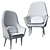 ErgoSoft High Back Chair 3D model small image 4
