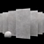 Museum Lava Fog Marble Set: Elegant & Multitextured 3D model small image 4