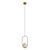 Modern Gold Hanging Pendant Light 3D model small image 1