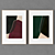 Modern Frames Collection: 700x500mm, 2000x2000 Textures 3D model small image 1