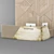 Stylish Reception Desk 3D model small image 2