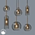 Adjustable Height Chandeliers: Pdl2044 Catch 3D model small image 1
