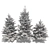 Realistic Fir-tree Set 3D model small image 5