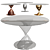 Italian Elegance: Elika Tondo Table 3D model small image 3