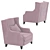 Soho Armchair: Stylish Comfort 3D model small image 6