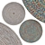 Round rug | Vintage Collection 3D model small image 1