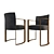 Luxury Fendi Casa Rippetta Chair 3D model small image 4