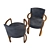 Luxury Fendi Casa Rippetta Chair 3D model small image 5