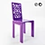 Acrila Grand Soir Chair 3D model small image 1