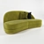 Velours Opera Kathy Sofa: Elegant and Luxurious 3D model small image 1