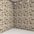 Vintage Brick Accent Wall 3D model small image 1