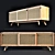 Boho Sideboard: Stylish Storage Solution 3D model small image 1