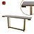 Santos Michelangelo Table: Timeless Elegance for Your Space 3D model small image 1