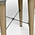 Scandinavian Eames-inspired Stools 3D model small image 2