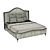 Title: Parisian Dream California King Bed 3D model small image 5