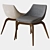 Elegant Penelope Chair: Porada 3D model small image 1