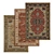 Luxury Carpet Set | High-Quality Textures 3D model small image 1