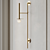 Pivoting Wall Sconce Nodes KC1031MBK 3D model small image 3