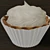 Sugar-Coated Cake Basket 3D model small image 2
