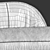 Elegant Leon Sofa by Baxter 3D model small image 3