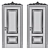 Modern Elegance: Interior Door №33 3D model small image 2