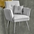 Nelda Contemporary Armchair with PBR-Ready Design 3D model small image 5