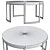 Valencia Circular Coffee Table 3D model small image 2