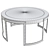 Elegant Valencia Circular Coffee Table 3D model small image 2